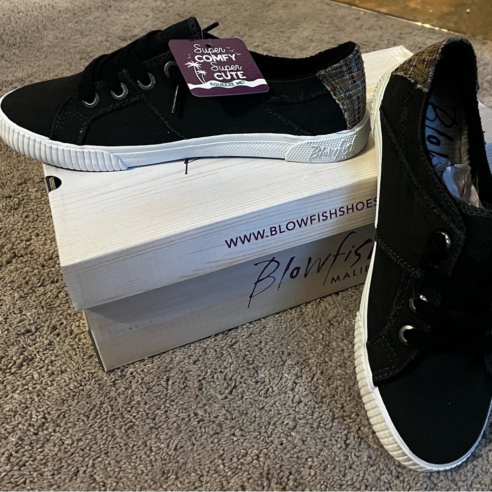 Blowfish Malibu Fruit - Black Smoked slip on shoes